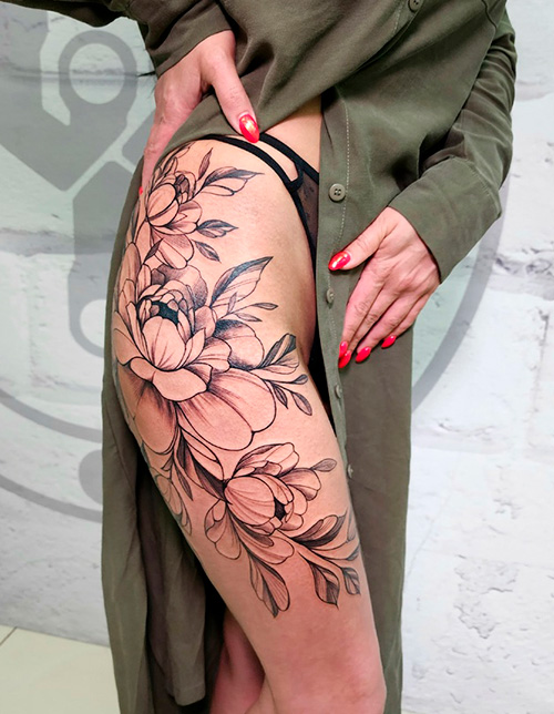 tatu na bedro